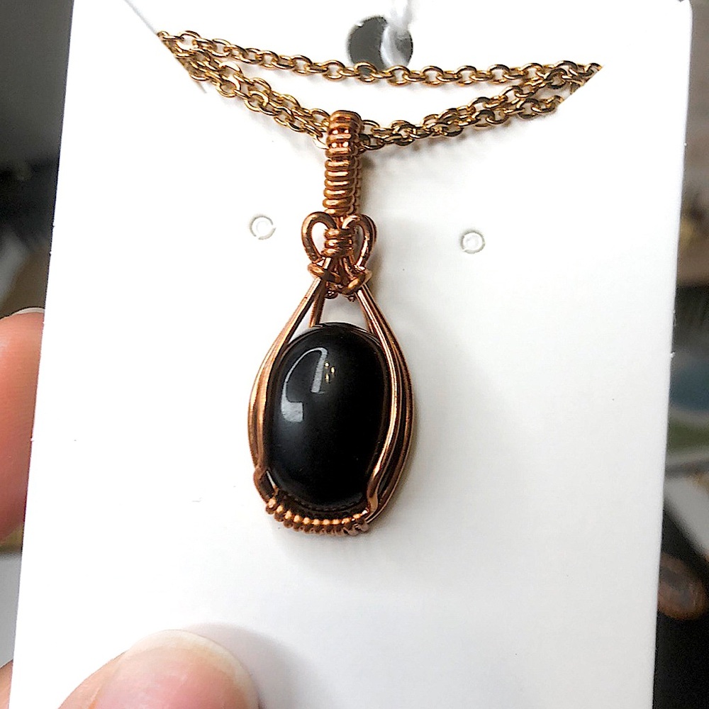 Black Obsidian Necklace